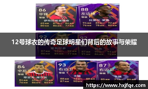 12号球衣的传奇足球明星们背后的故事与荣耀